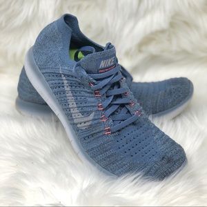 Nike Free RN Flyknit Sz 9 Running Shoe 831070-406